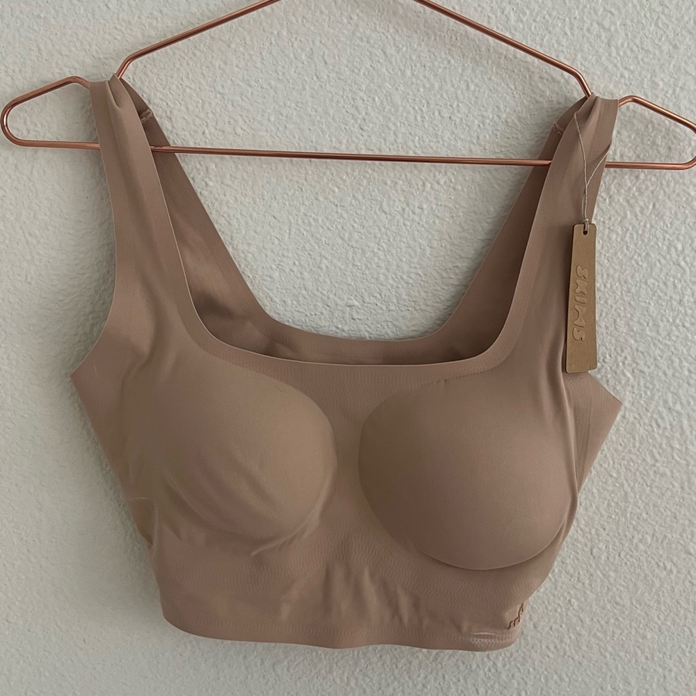 NWT SKIMS Naked scoop longline bralette